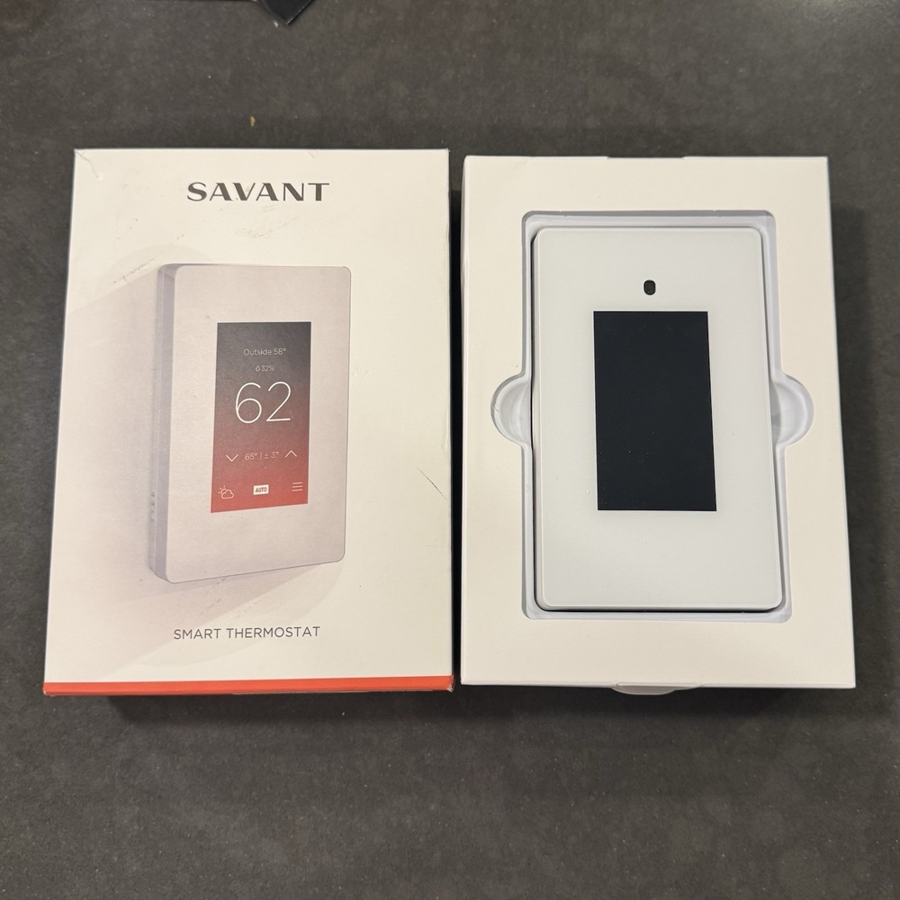Savant CLI-W210W-01 Multistat Smart Thermostat Color White
